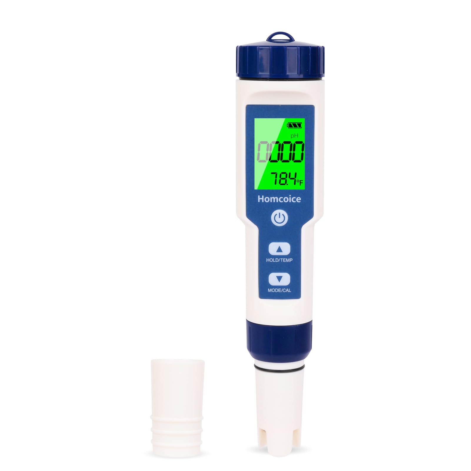Misuratore pH Piscina 7 in 1 con TDS EC Salinità S.G ORP Temperatura, professionale Tester pH Acqua IP67 impermeabile, pH Meter digitale ad alta precisione 0,01 con funzione ATC