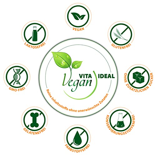 VITA IDEAL Vegan® AKTIV - KOHLE 200g PULVER - Carbo pulveratur - Pflanzenkohle - Holzkohle - AKTIVKOHLE - pflanzlich, natürlich & ohne Zusatzstoffe - inklusive Messlöffel.