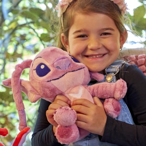 Simba Disney Lilo y Stitch Angel peluche coleccionable que abraza el corazón 5