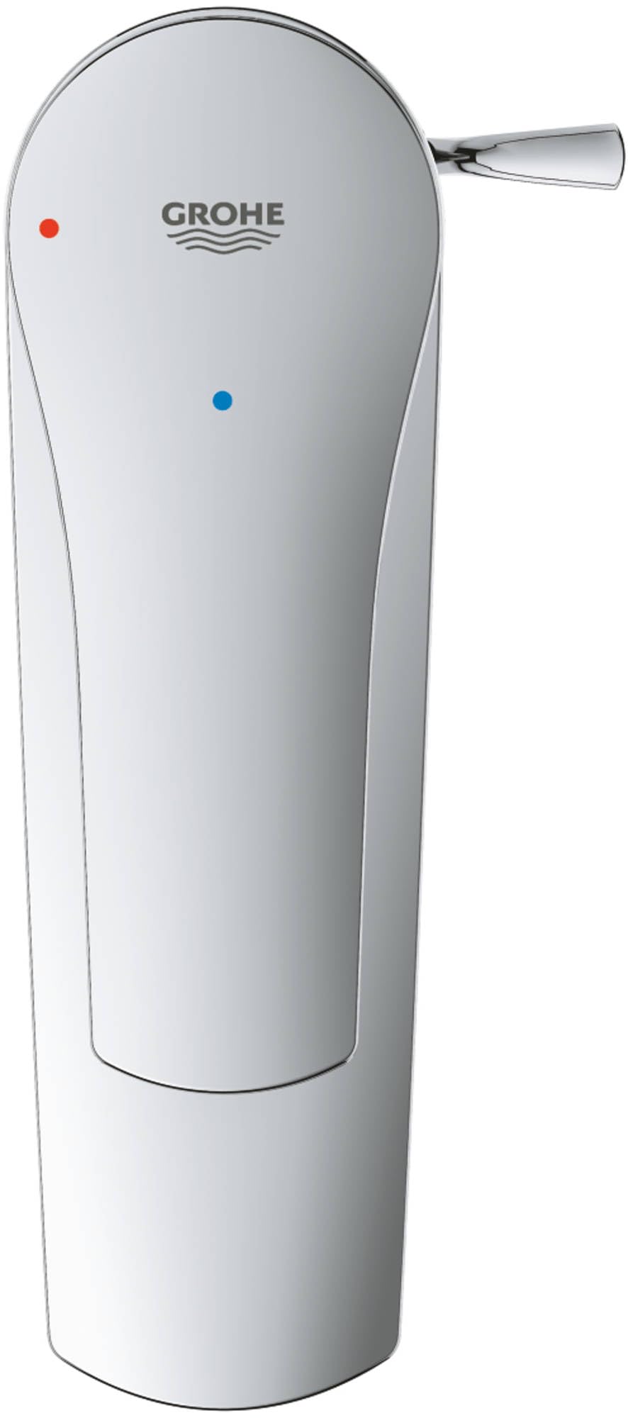 Grohe Waschtisch-Einhebelmischer Eurosmart 1/2", S, m Abl.garn, Mittelstel. ka, ch