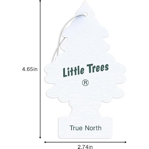 LITTLE TREES CAR FRESHNER U1P17146 Little Trees Air Fresheners, True North