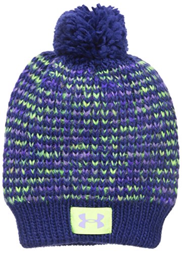 Bonnet Speckle Under Armour pour fille de 4 à 6 ans en violet européen
