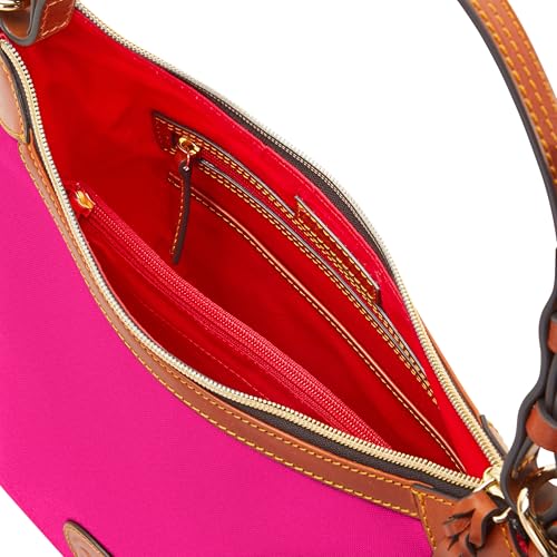 Image of Dooney & Bourke Shoulder Bags for Women, Nylon Bag with Removable Adjustable Leather Handle