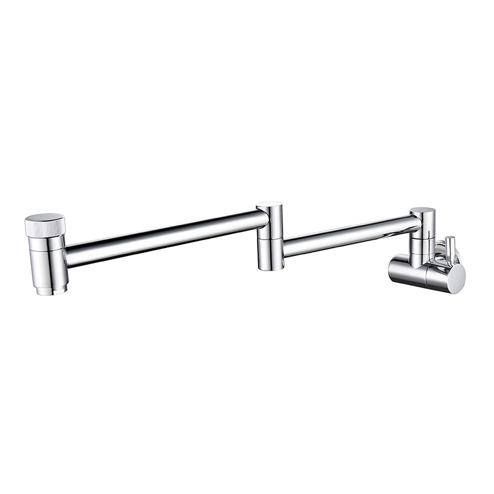 Robinet de cuisine mural pliant en laiton pour remplir les casseroles