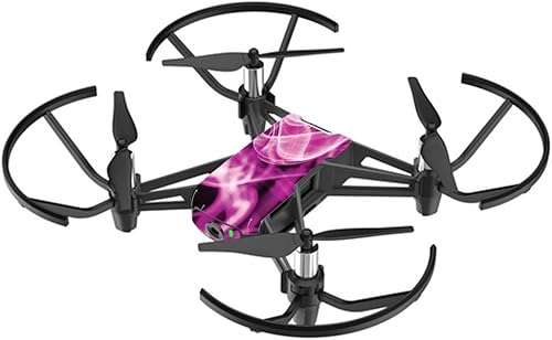 MightySkins Skin compatible con DJI Ryze Tello Drone - Pink Flames | Funda protectora de vinilo duradera y única | Fácil de aplicar, quitar y disponible en Yaxa Colombia