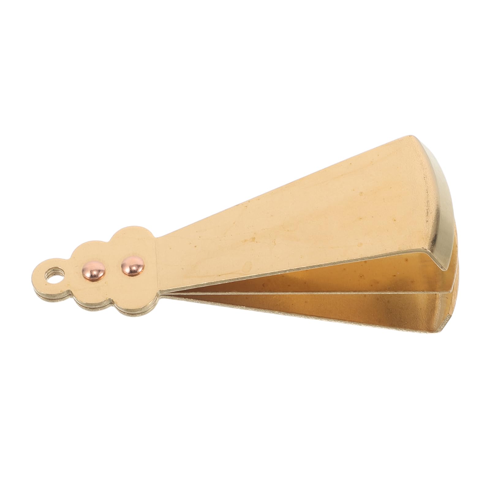 Pinzas de cobre Veemoon para barba y bigote de diseño portátil unisex