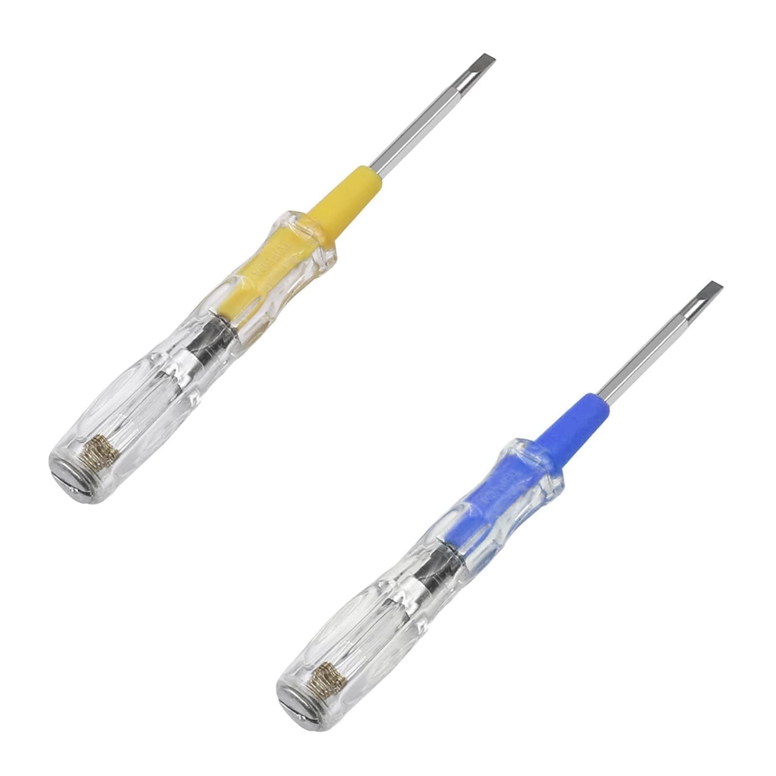 Induced Electric Tester Pen Screwdriver Probe Light Tester Detector 100-500V Test Pen