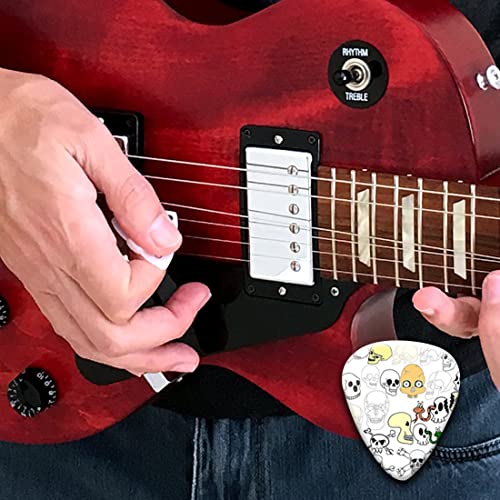 Set de 6 médiators, plectre pour guitare acoustique, guitare électrique, ukulélé, basse, médiators pour guitare… - Les Beatles, Paul McCartney, John Lennon, RIngo Starr, George Harrison Set de 6 médiators, plectre pour guitare acoustique, guitare électrique, ukulélé, basse, médiators pour guitare… – Image 5