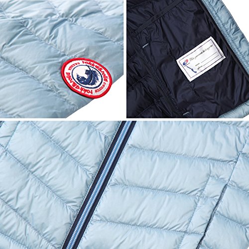 Image of Rokka&Rolla Girls' Ultra Lightweight Packable Down Puffer Jacket Coat