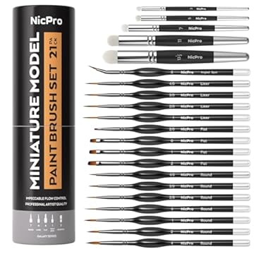 best paintbrushes for miniatures