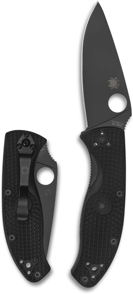 Spyderco Tenacious Lightweight EDC Folding Utility Knife - 3.39