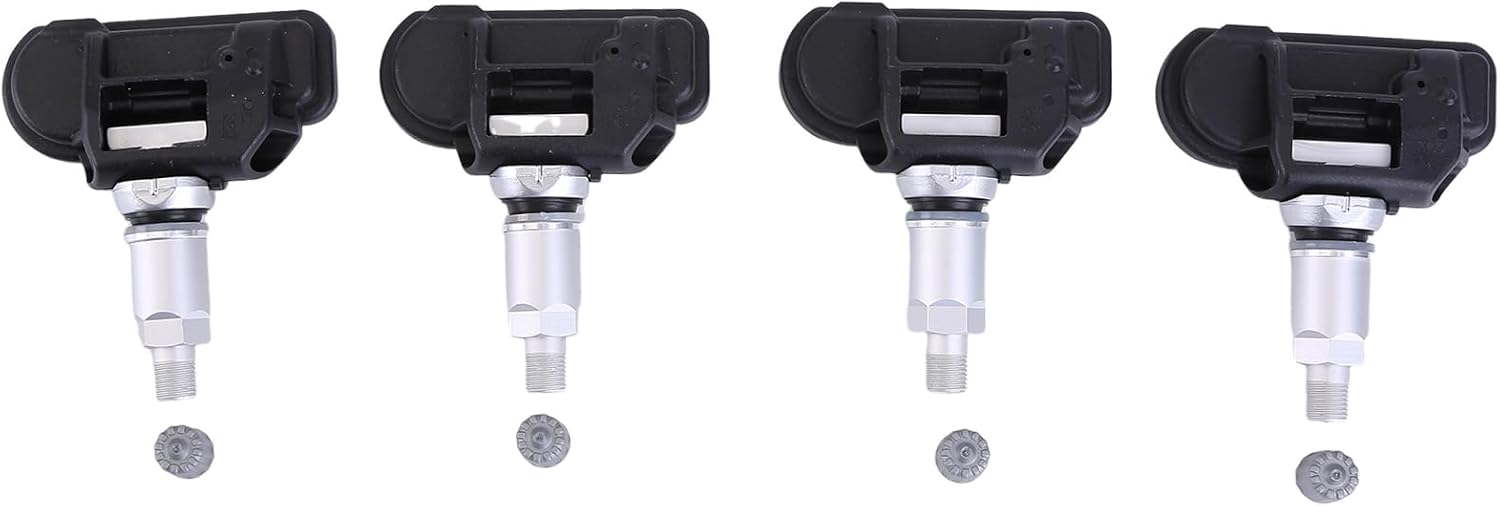 4Pcs TPMS Tire Pressure Sensors Compatible with Chevry Corvette C7 2014 2015 2016 2017 2018 2019 TPMS Sensor Car Tire Pressure Monitoring Systems Sensor Replaces 13581560
