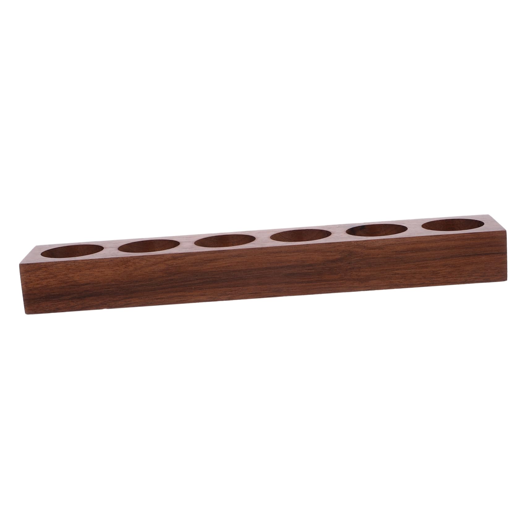 MAGICLULU Supporto Per Provette in Legno Da 4 Pezzi Supporto Per Espositore Per Provette in Chicchi Di Caffè