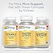 Solaray Calcium Citrate with Vitamin D3 1000mg - Bone Strength and Healthy Teeth Support - Gentle Digestion Formula - Lab Verified, 60-Day Guarantee - 15 Servings, 90 Capsules