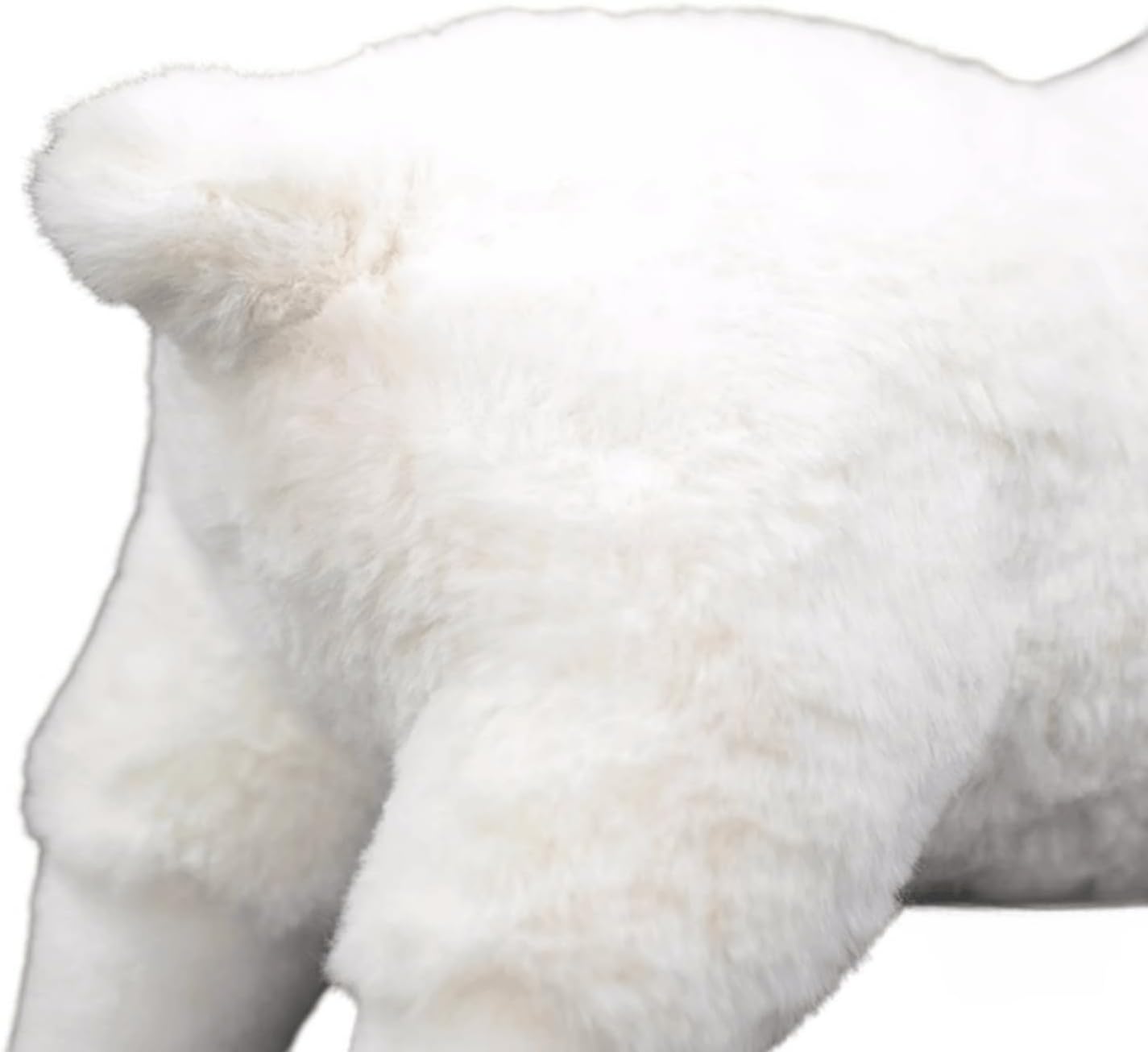 FRANKIEZHOU Lifelike Goat Stuffed Animal- White 11.5", Soft Sheep Model Plush Toy,Girl Toys,Gifts for Kids,Cudding Toy