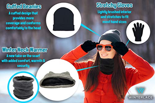 Image of 96x Winter Gloves, Beanies, Crew Socks, Neck Warmers Donation Charity Care Bulk Bundle