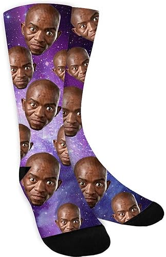 Calcetines personalizados con foto, calcetines personalizados con imagen, calcetines divertidos unisex personalizados para regalos de Navidad