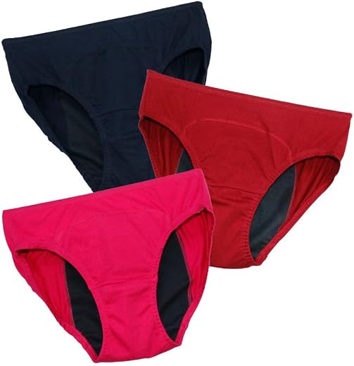 Adira | Teen Period Panties | for Stain Free Period | Hipster Fit | Full Back Coverage | Use with Pad for Hygiene | Preven...