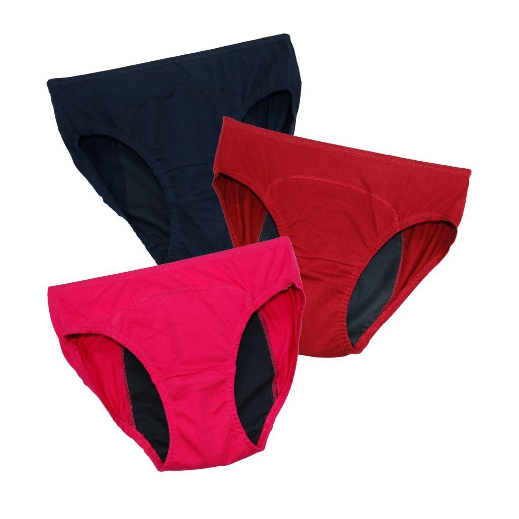 Adira | Teen Period Panties | for Stain Free Period | Hipster Fit | Full Back Coverage | Use with Pad for Hygiene | Preven... - Review, Price and Buying Guide
