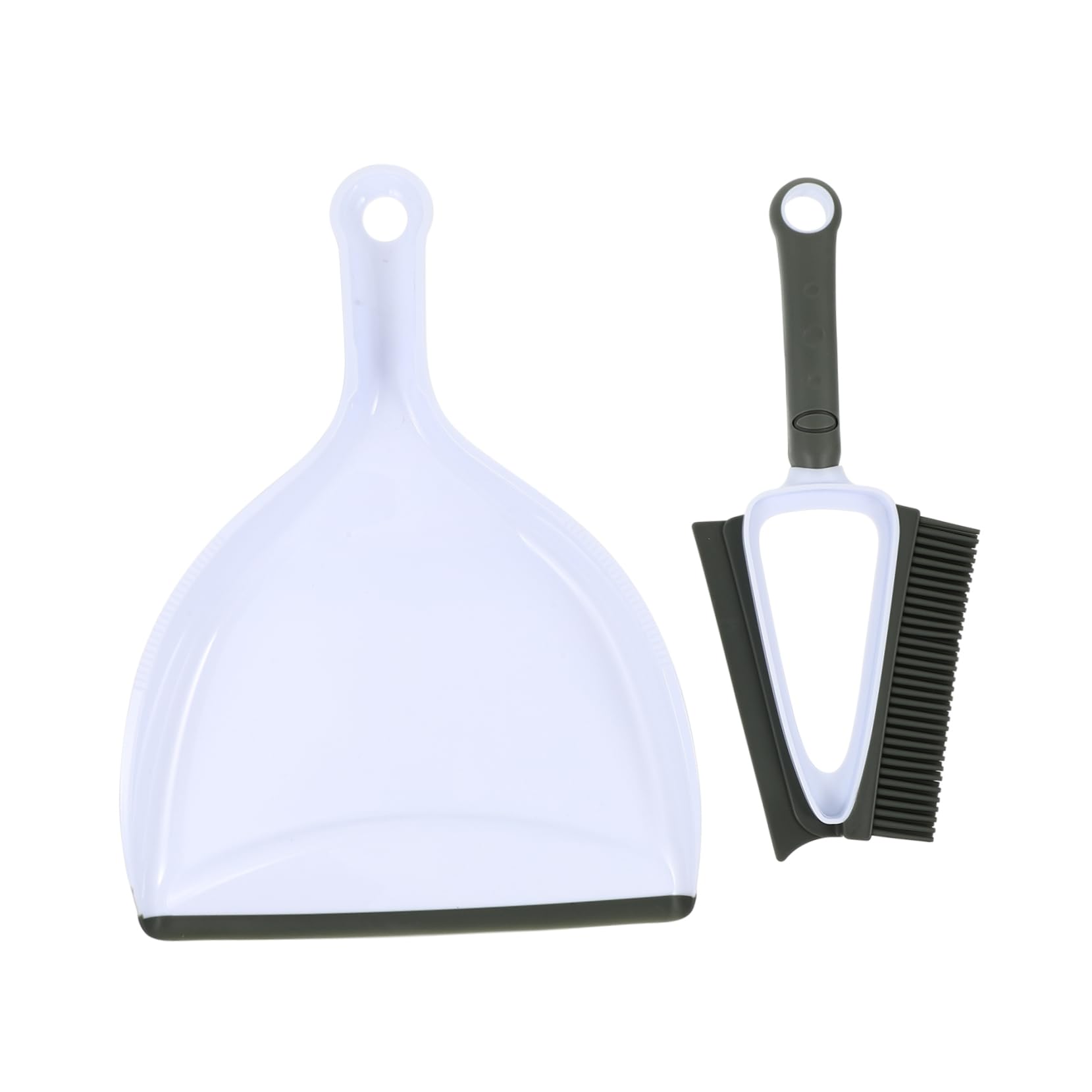 FOYTOKI 2pcs Pet Hair Removal Brush Dustpan Kit Home Pet Shop Supplies Dog Hair Remover