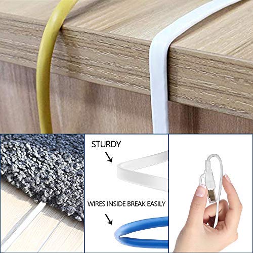 image for Cat8 Ethernet Cable 75 FT, High Speed Flat Gigabit Ethernet Cable Shie
