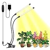 Bseah Grow Light Plant Lights for Indoor Plants, Full Spectrum Plant Grow Lights, 9 Dimmable Levels Auto ON & Off with 3/9/12H Timer