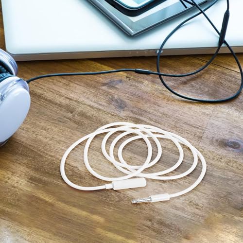 balacoo 2pcs 1.4m Cable Extensión Audio 3.5mm Estéreo miniatura 5