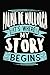 Produktbild Palma de Mallorca It's where my story begins: DIN A5 110 Seiten liniertes, leeres Notizbuch Inspiration Journal Reise Tagebuch Motivation Zitat Kollektion