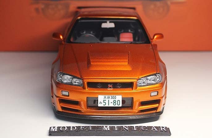 Amazon | Engine Version MotorHelix 1/18 + 1/64 日産 GTR R34