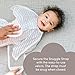 SleepingBaby Zipadee-Zip Snuggle Strap - Wearable Blanket Accessory for Transition Swaddle - One Size, Grey