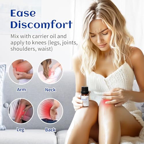 Image of HIQILI 0.33 Fl Oz Frankincense Essential Oil, Relaxing, Skin Care, Camp Atmosphere Creation, Can be Added to Body Lotions, Creams, Aromatherapy Use - 10ml