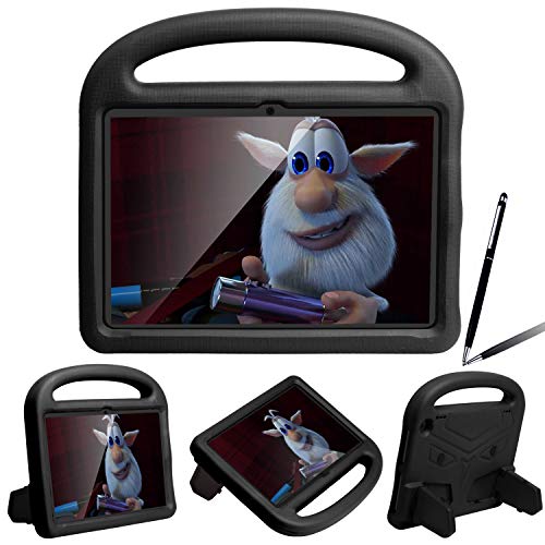 Kindle Fire HD 8 2020 ��10����P�[�XFire HD 8 Plus�^�u���b�g �P�[�XEVA�� �y�� ���܂肽���݉\ ������t�� �q�������ی�J�o�[�yMYH�zFire HD 8 2020/HD 8 Plus �R�ۖ��Ő� �X�^���h�@�\ 