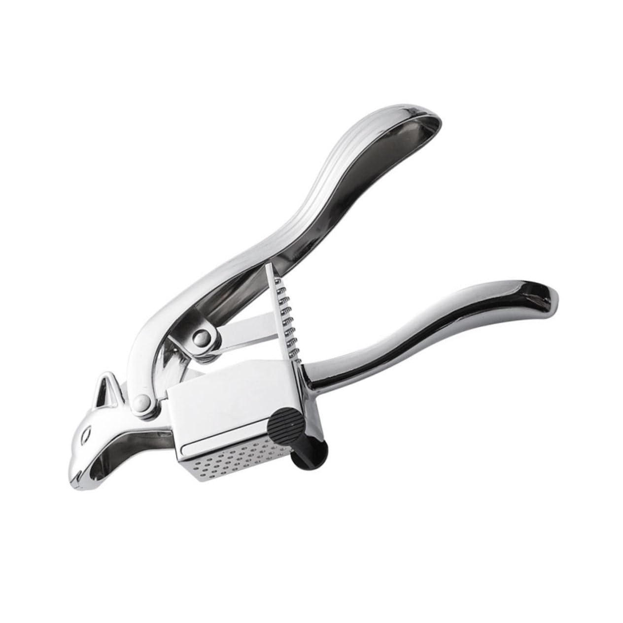 Sosoport 1Pc Manual Garlic Press Maker Stainless Steel Garlic Crusher for Effortless Mincing Kitchen Tool for Quick and Convenient Cooking