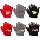 Defrsk 6 Paar Kinderhandschuhe Handschuhe Mädchen Handschuhe Kinder Winterhandschuhe für Kinder Kleinkind Handschuhe Geschenk für Jungen Mädchen