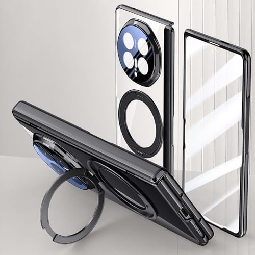 Coque Honor Magic V6 contre les rayures avec charnière articulée noire