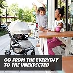 Baby Jogger® City Mini® Air Lightweight Stroller, Frosted Ivory - Image 2