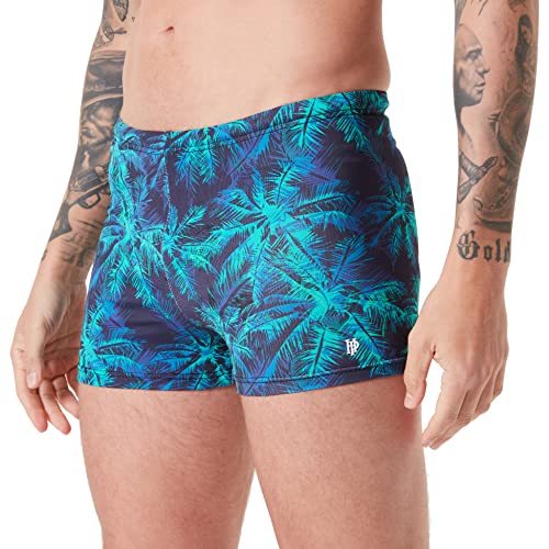 Maillot de bain homme short court séchage rapide pour plage et piscine coloris uni