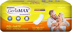 EVERGREEN Absorvente Geriatrico Geriamax Pacote Com 20 Unidades Ever Green