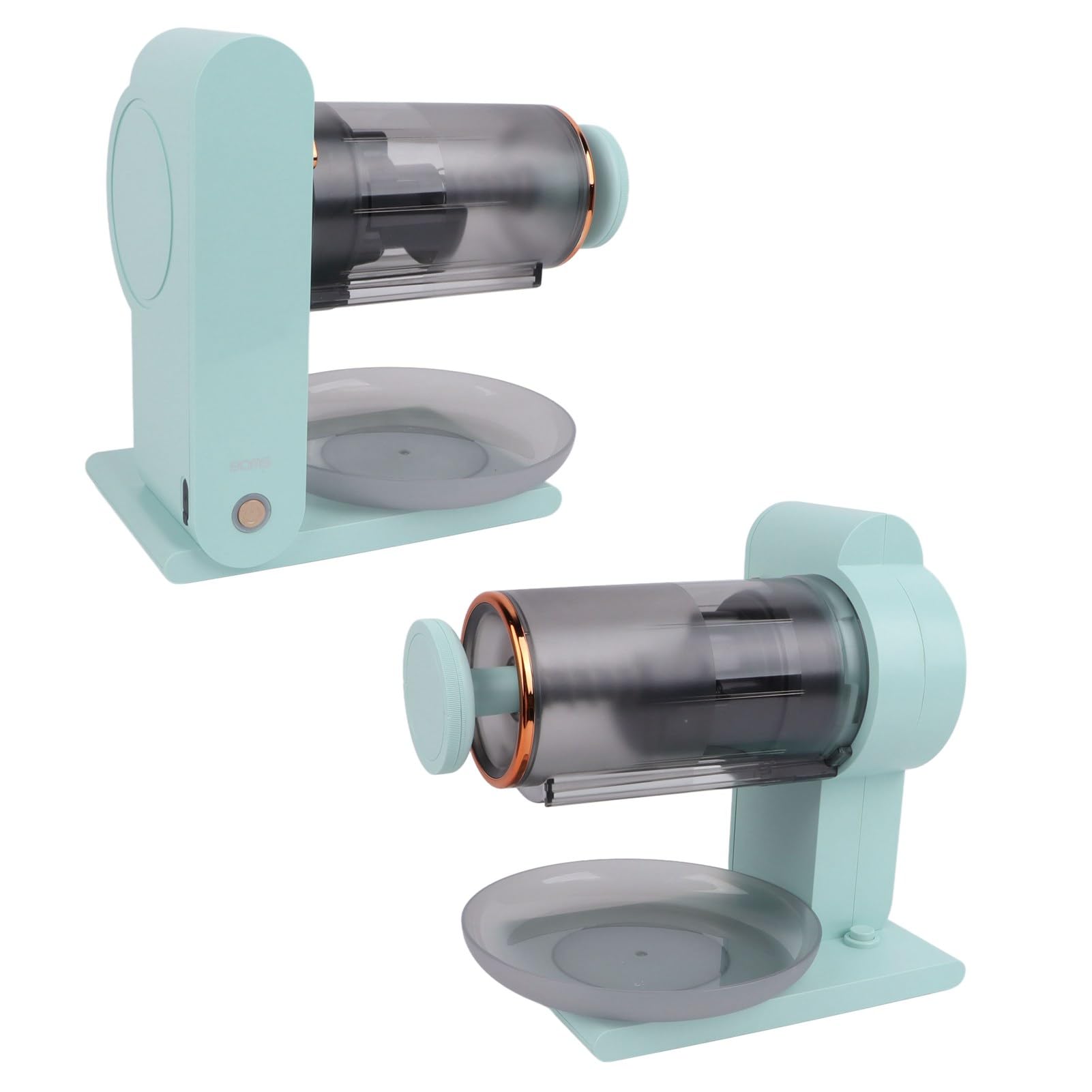 Mini Macchina per Cono di Compatta per Macchina Elettrica per Ghiaccio Tritato per Feste e Raduni Batteria ABS da 2000 MAh