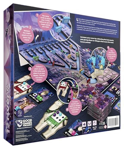 12 Rivers juego de mesa estratégico para 2 a 4 jugadores miniatura 4