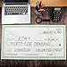 Dianelhall 2 Pcs Big Checks for Presentations 30 x 16'' Giant Large Big Blank Fake Check for Graduation Presentations Donation Awards Fundraisers Charity(Simple Style)