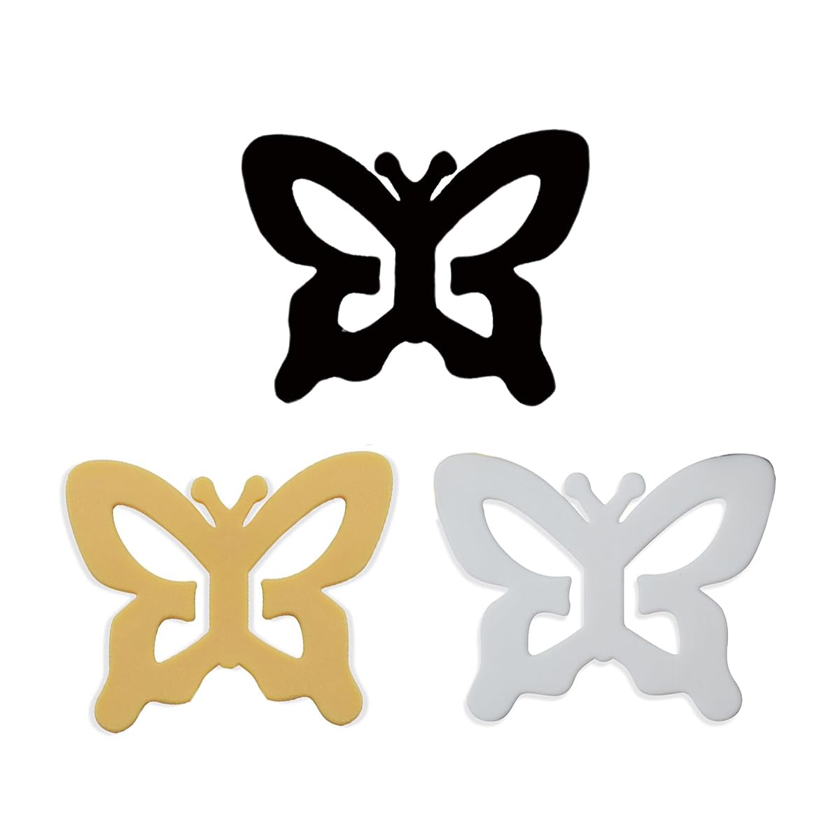 prime cart Racer Clips Bra Strap Clips Racer Back Conceal Straps Cleavage, Bra Strap clip holder hook, Anti Slip Bra strap holder Buckles Conceal Straps.(Pack of 3) (BUTTERFLY SHAPE, MIX)-picture-19