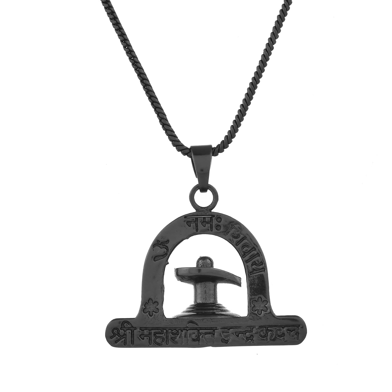 Eclipse Black Shivling Pendant for Men|Black Pendant For Men|Gift For Men|Classic|Trendy|Anniversary Gift For Husband|Birthday Gift| Everyday Wear-image-17