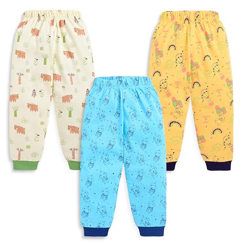 Image of LuvLap Baby Boys 100% Cotton Pyjama Sets, Pack of 03