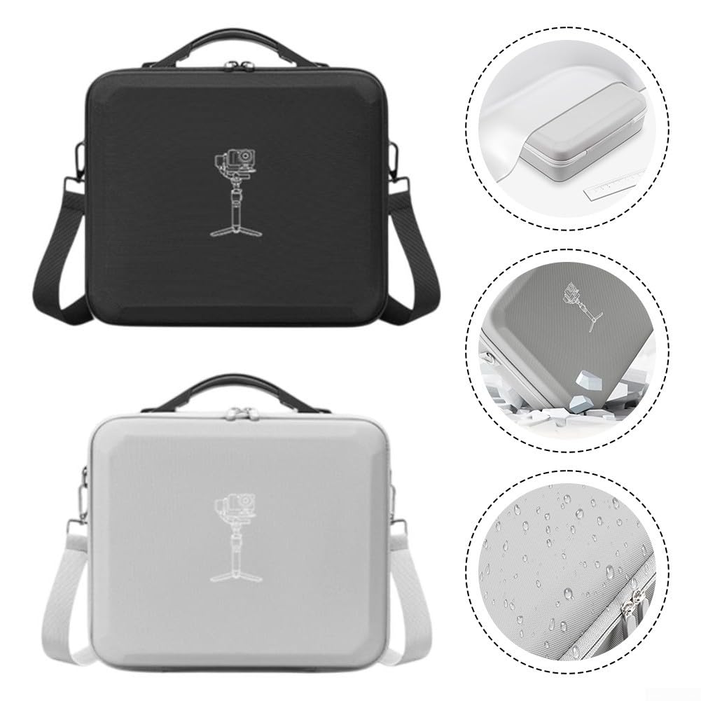 Custodia Protettiva per DJI per rs4 per mini in Sintetica, Valigetta all'Acqua per Stabilizzatore, Case da Viaggio o Nero 35cm(Black)