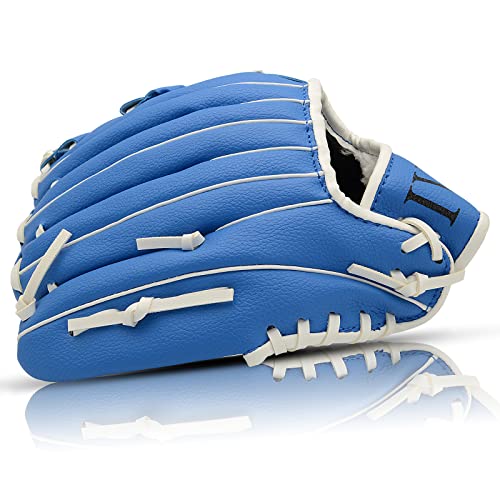Baseball Glove For Kids Youth Adult, Softball Glove 10.5''-12.5'', Baseball Mitt Left Hand Glove, Right Hand Throw #TOP3