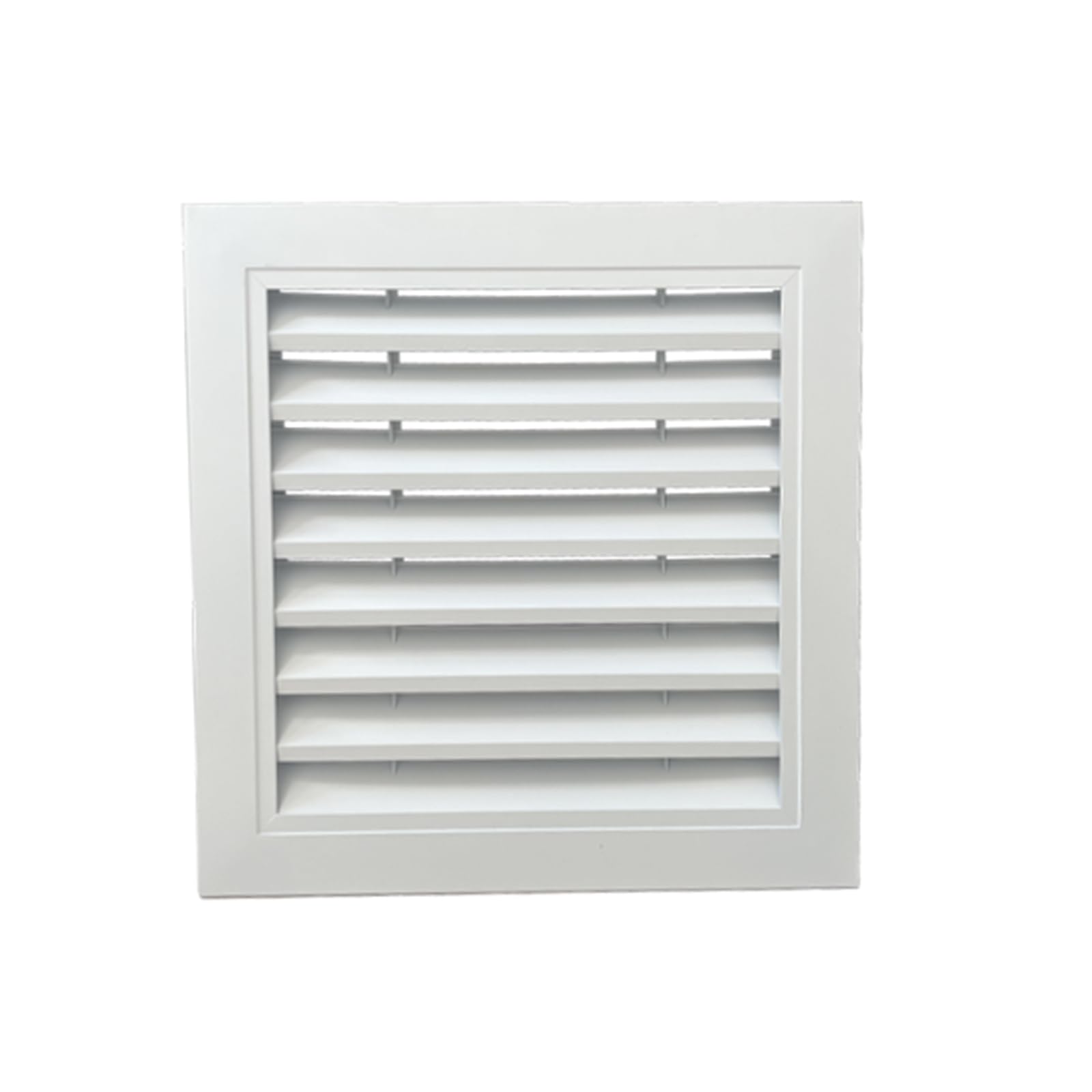 Cubiertas de ventilación cuadradas de aluminio para paredes, sistemas de ventilación de rejillas HVAC y rejillas de retorno reguladores de ventilación ajustables para un control óptimo del flujo de