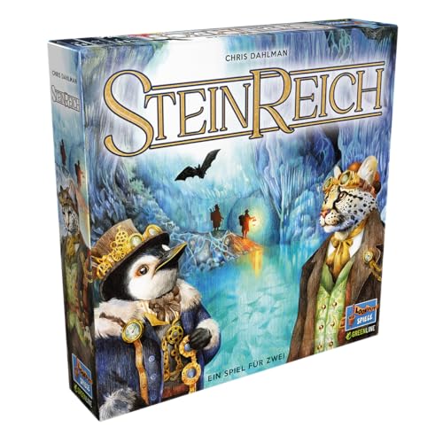 Lookout, SteinReich, Familienspiel, Brettspiel, 2 Spieler, ab 8+ Jahren, 20 Minuten, Deutsch
