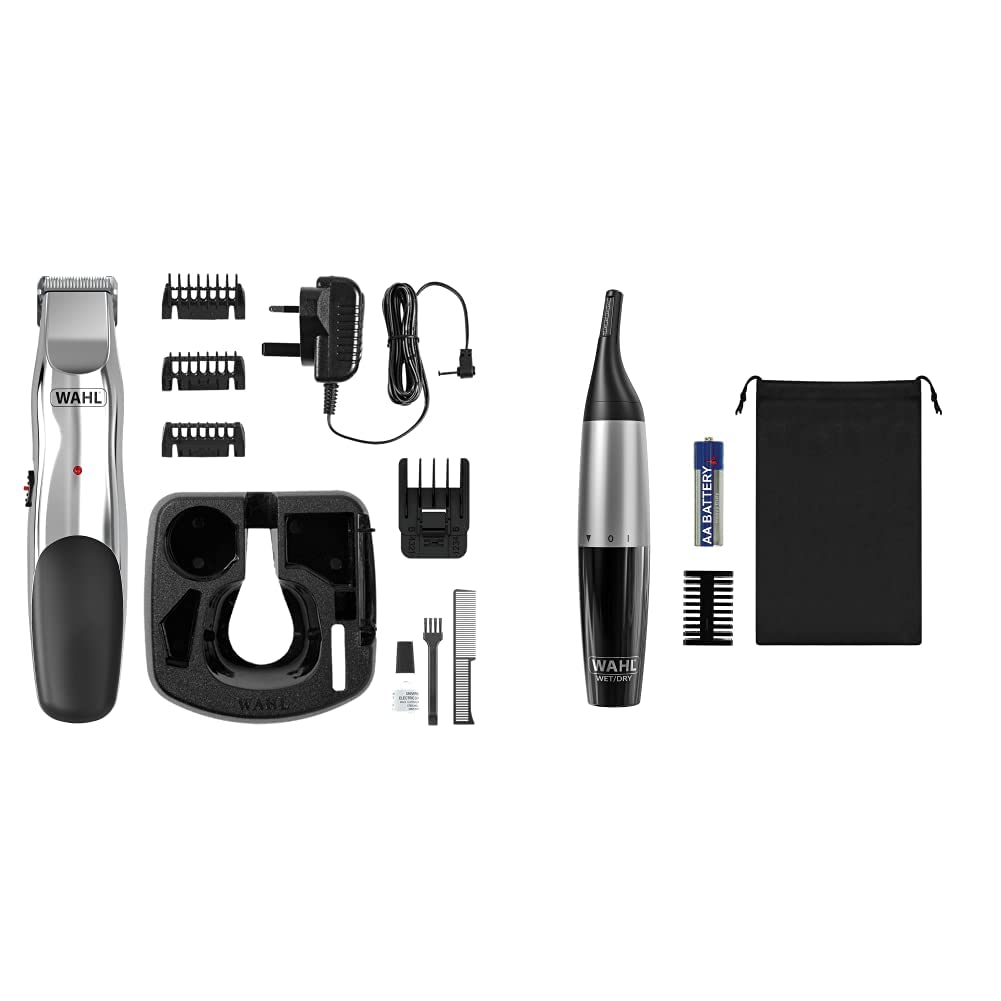 WahlTrimmer Kit Groomsman Rech + Trimmer Kit Precision Detail