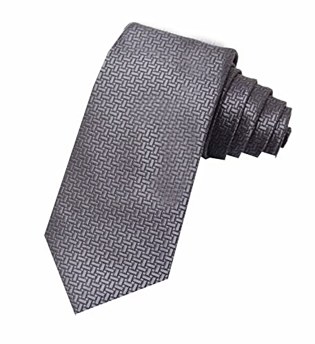 Image of TIE STUDIO Men's Necktie Pocket Square & Cufflink Set | Standard | Jacquard Fabric | Superior Stitching |